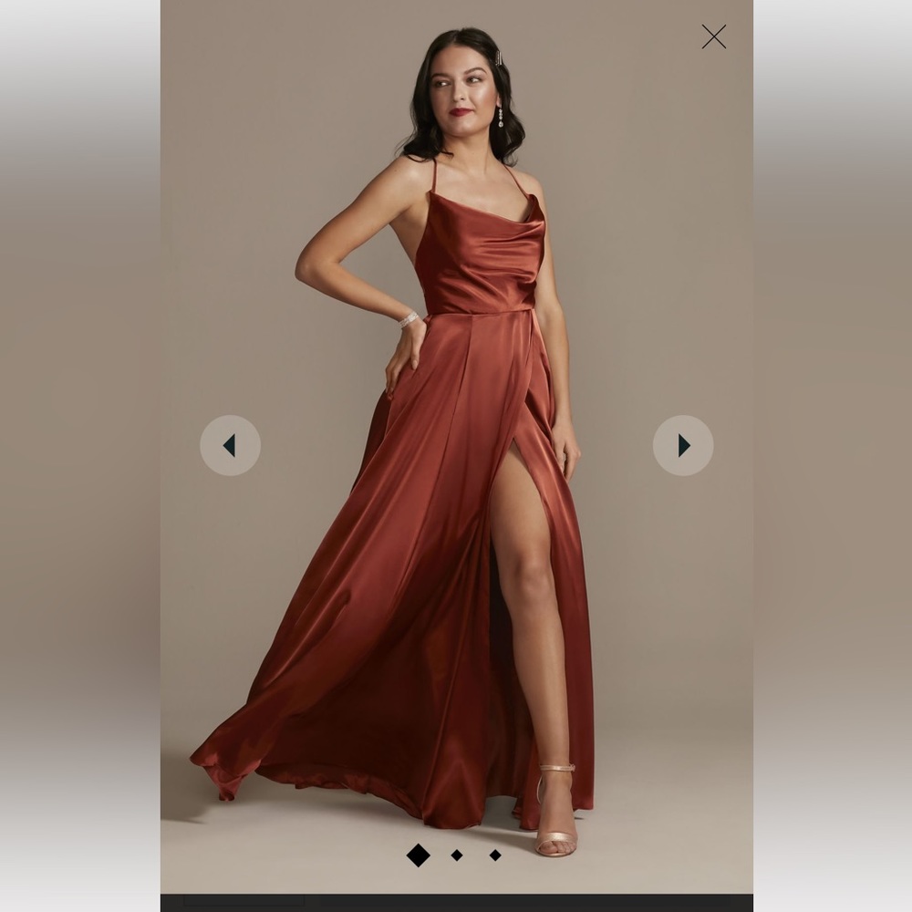 DB Galina Signature Cinnamon Bridesmaid dress